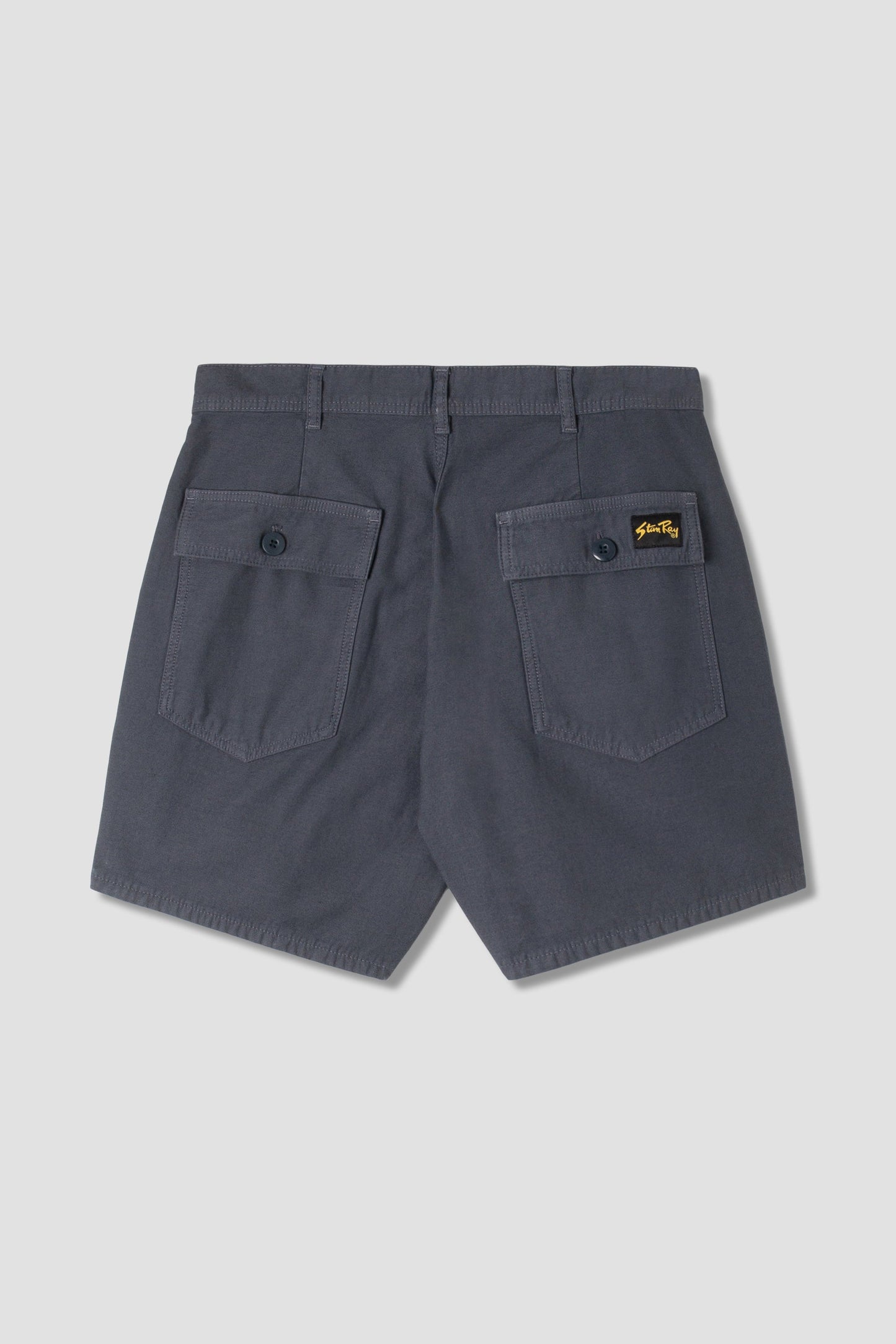 Fat Short (Navy Sateen)