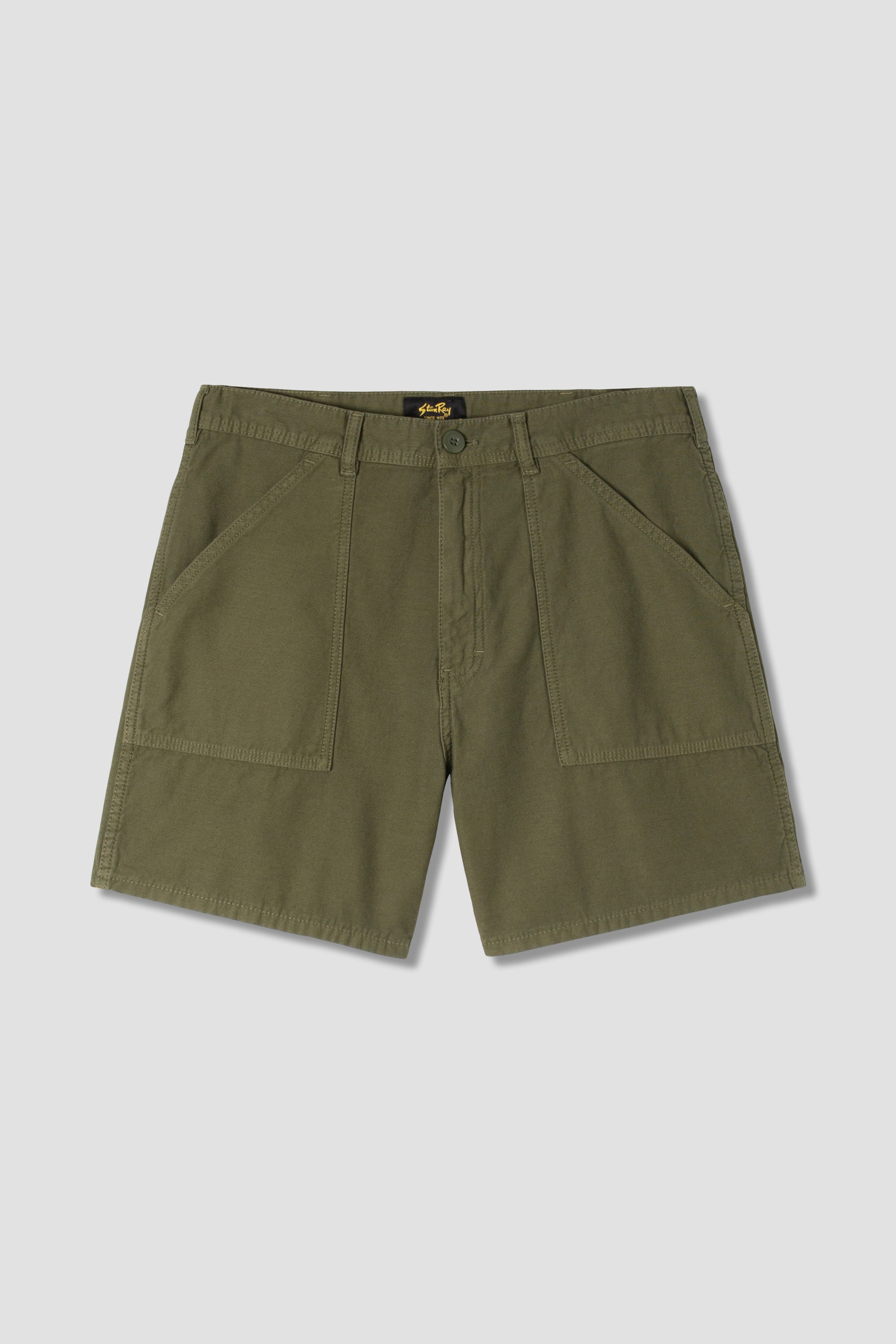 Fat Short (Olive Sateen)