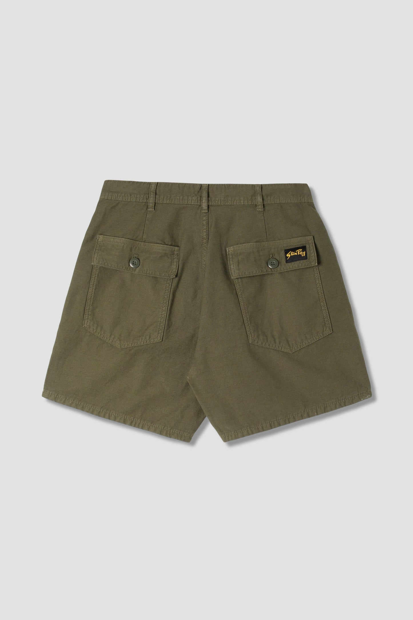 Fat Short (Olive Sateen)