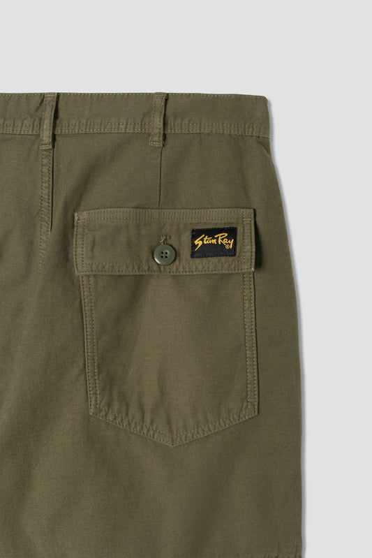 Fat Short (Olive Sateen)