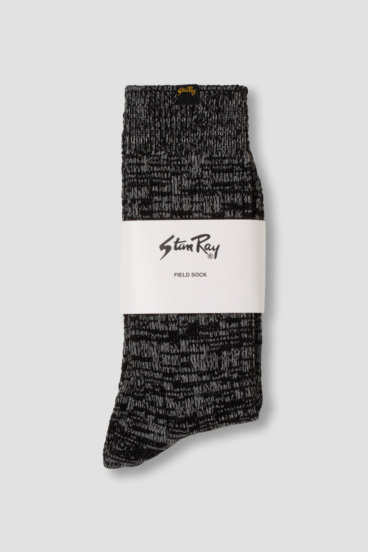 Field Sock (Black/Natural)
