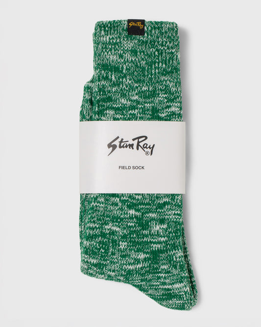 Field Sock (Green Melange)
