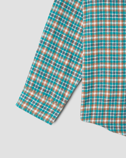Flanellhemd (Aqua Plaid)