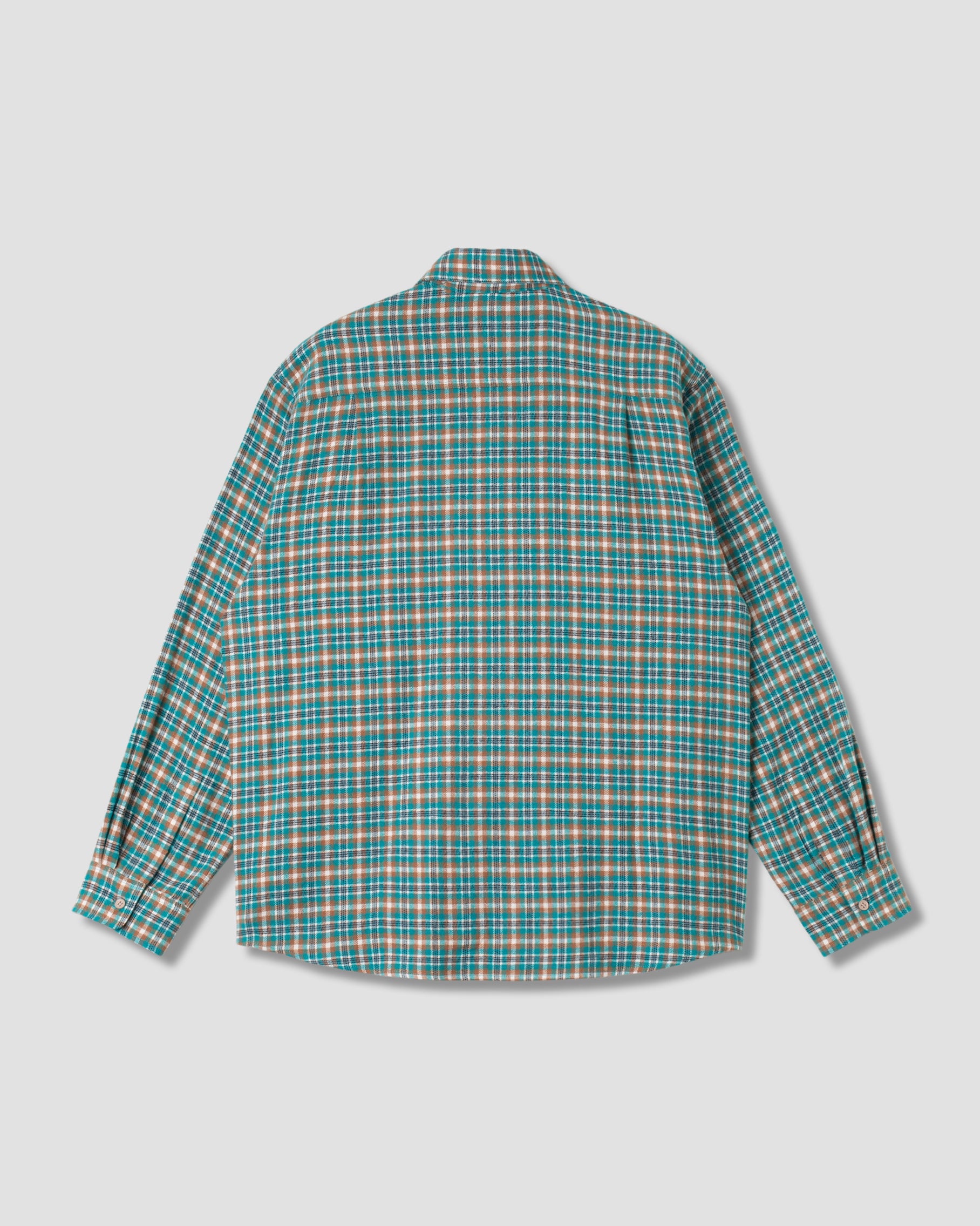 Chemise en flanelle (Aqua Plaid)