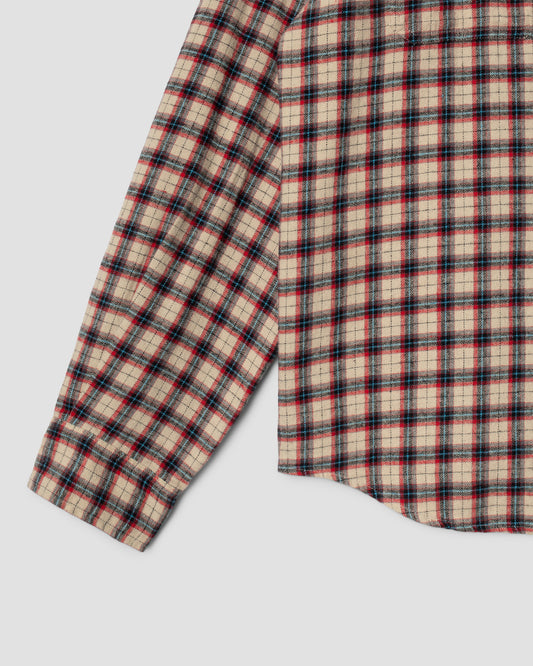 Flannel Shirt (Easy Natural Plaid)