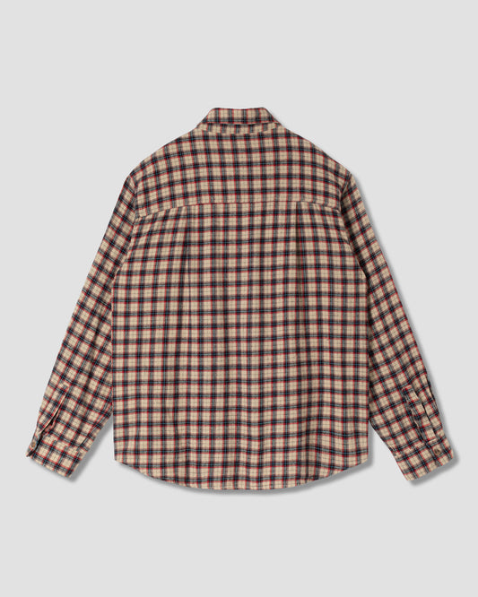 Flannel Shirt (Easy Natural Plaid)