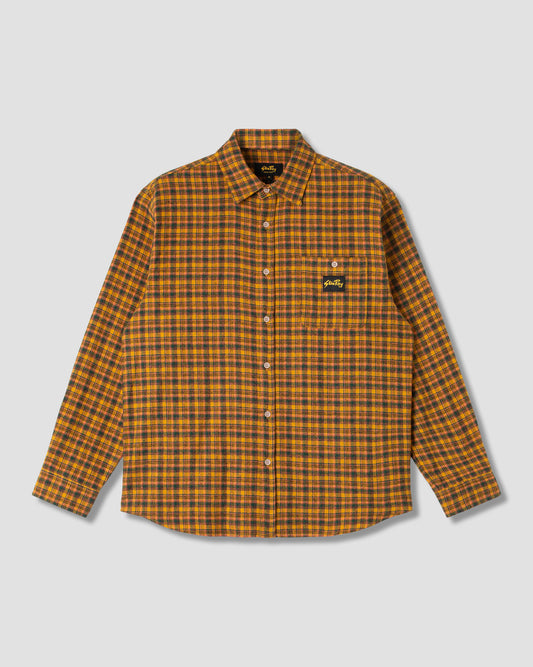 Flanellhemd (Orange kariert)