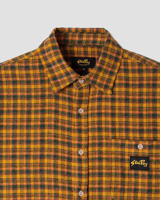 Flanellhemd (Orange kariert)