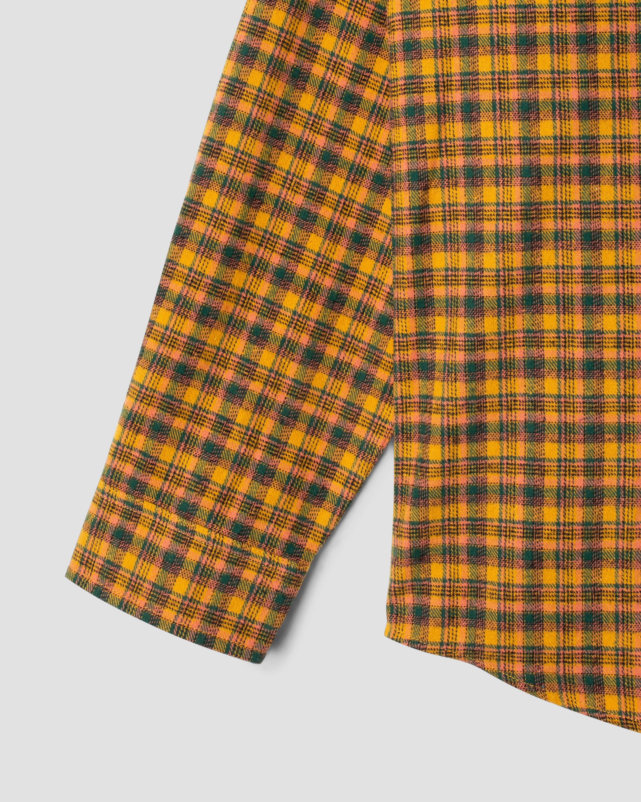 Chemise en flanelle (à carreaux orange)