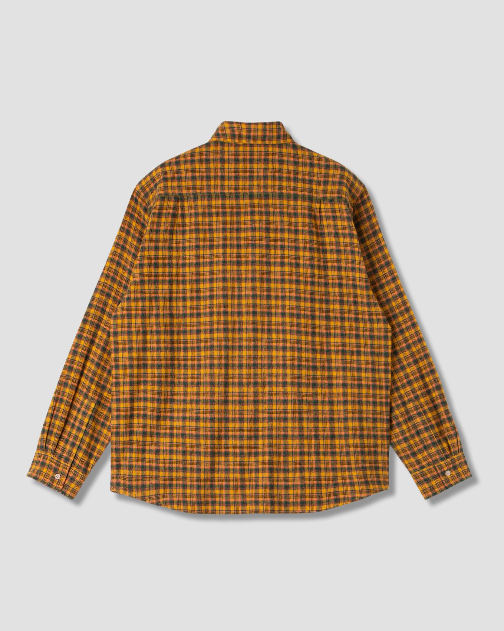 Chemise en flanelle (à carreaux orange)