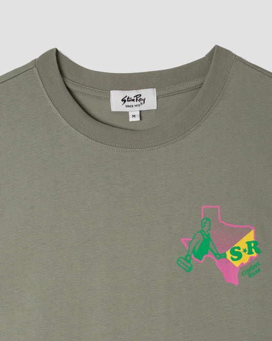 Taschenlampen-T-Shirt (Salbei)