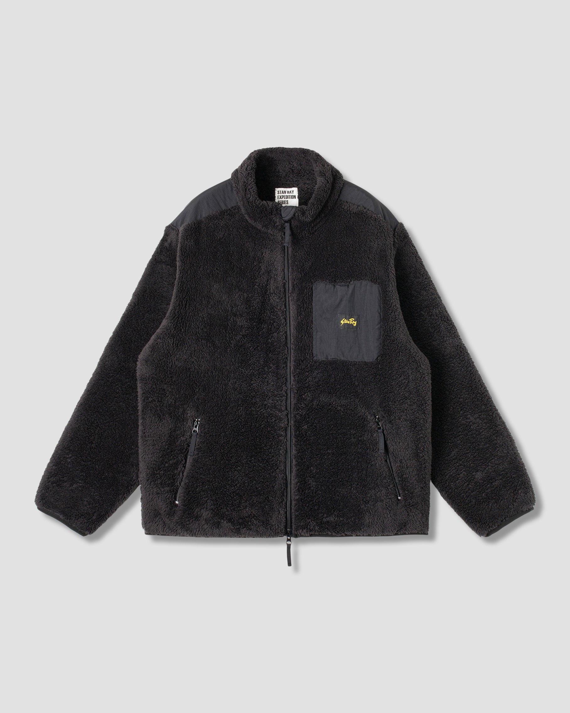 Fleecejacke (Schwarz)