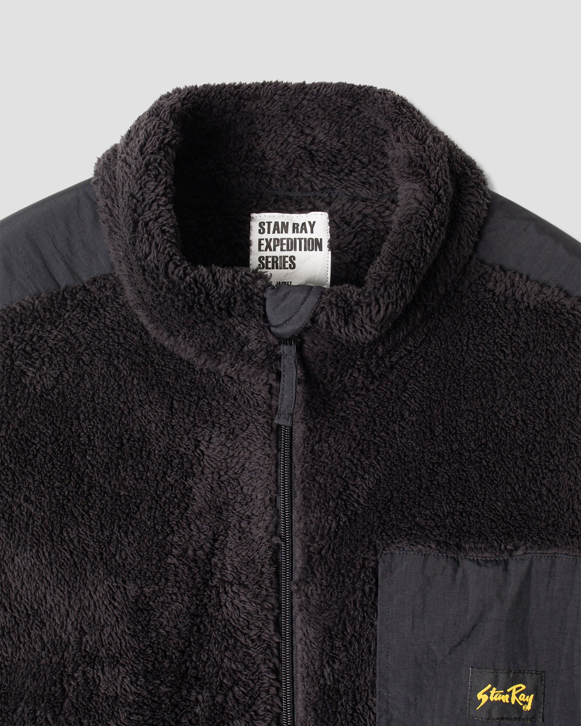 Fleecejacke (Schwarz)
