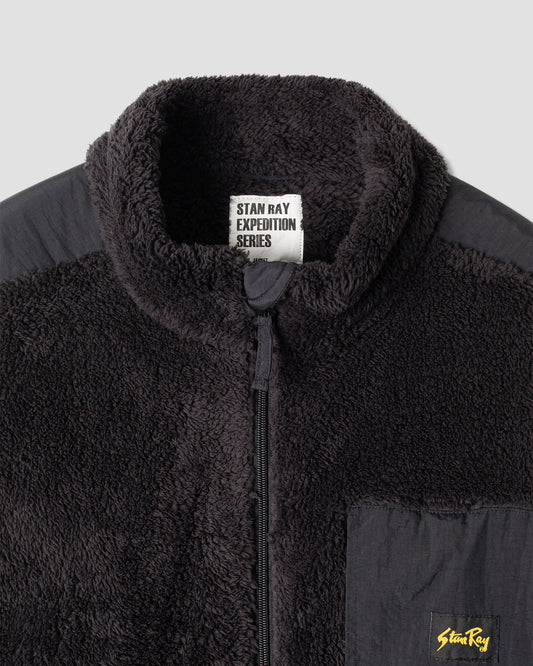 Fleecejacke (Schwarz)