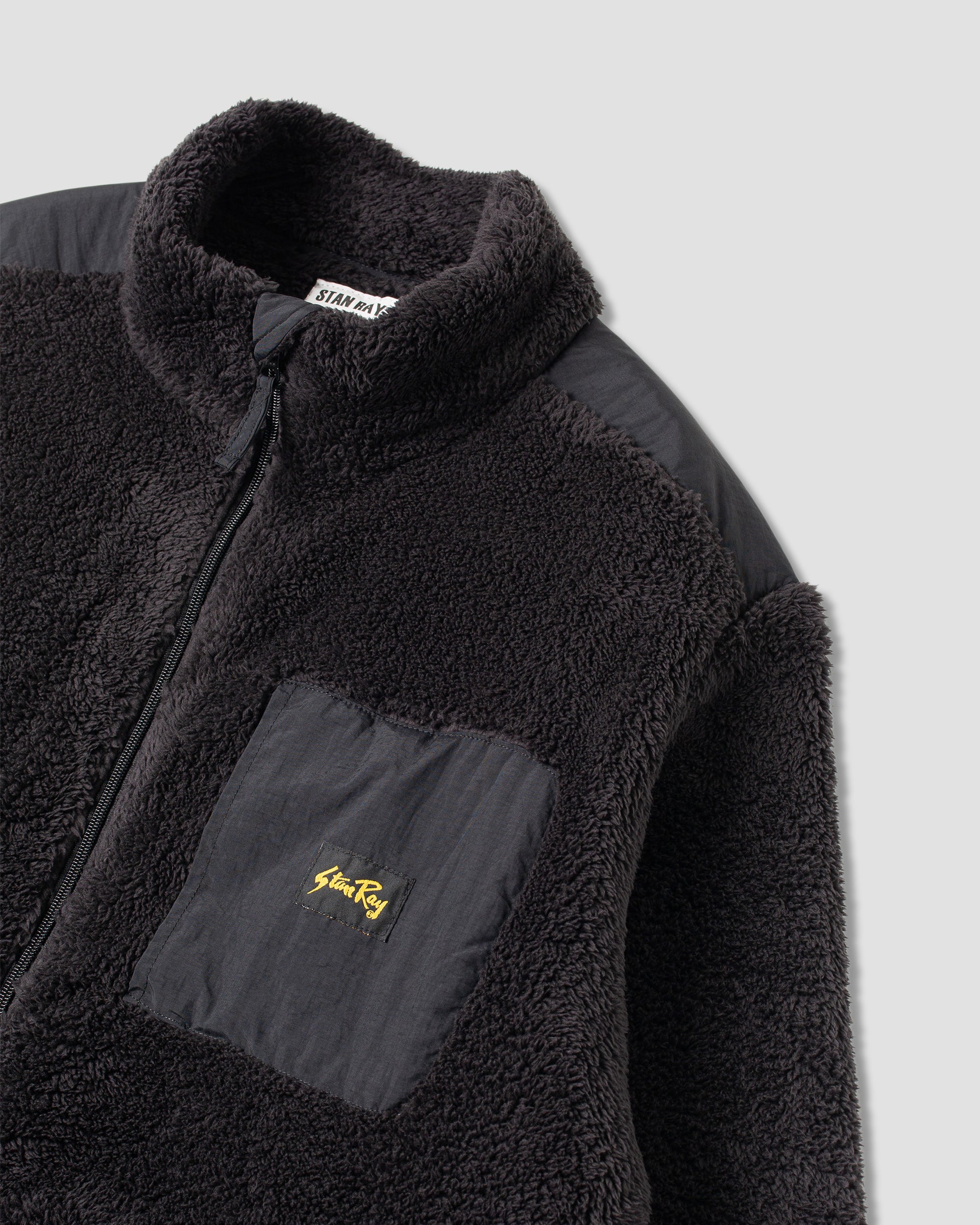 Fleecejacke (Schwarz)