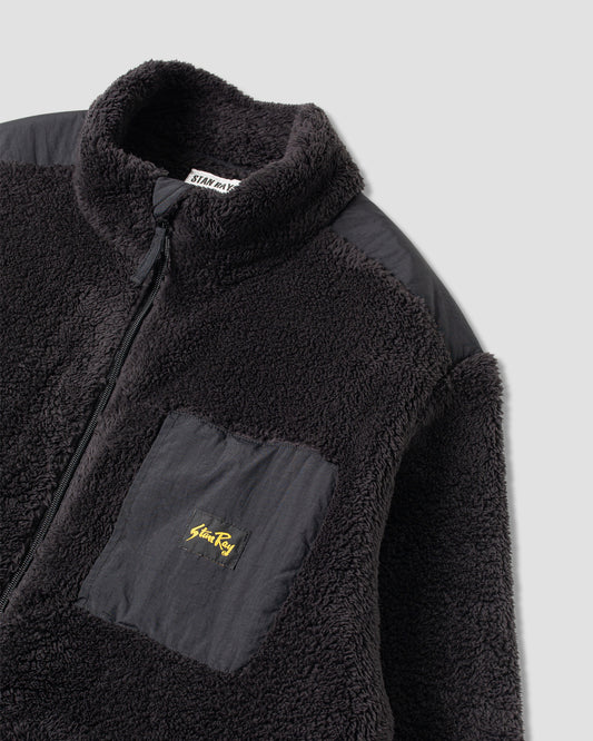 Fleecejacke (Schwarz)