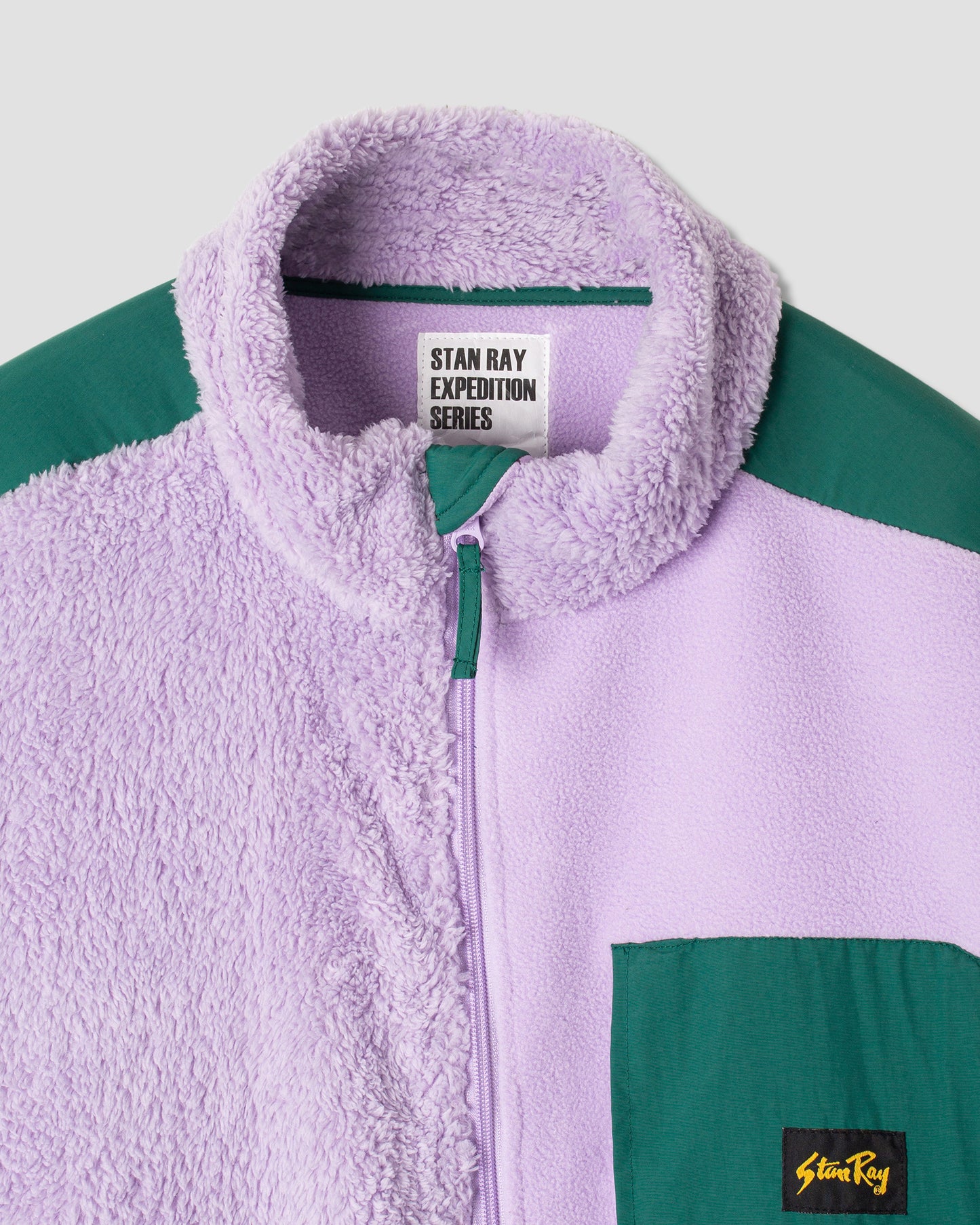 Fleecejacke (Lavendel)