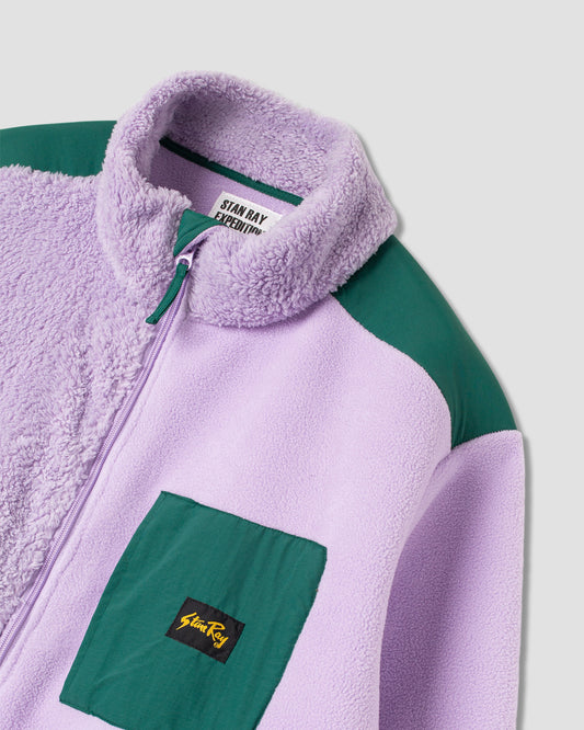 Fleecejacke (Lavendel)