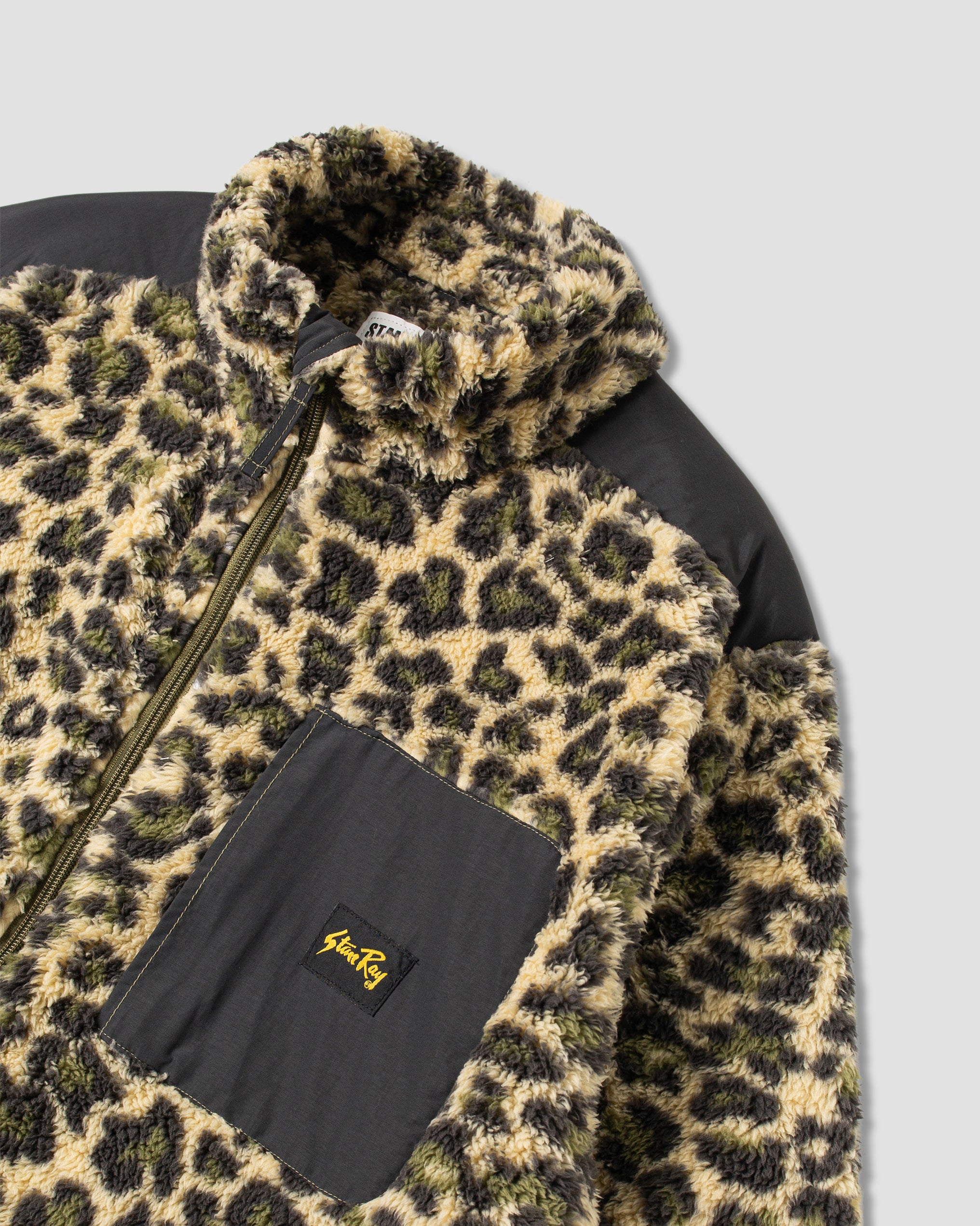 Veste polaire (camouflage léopard)