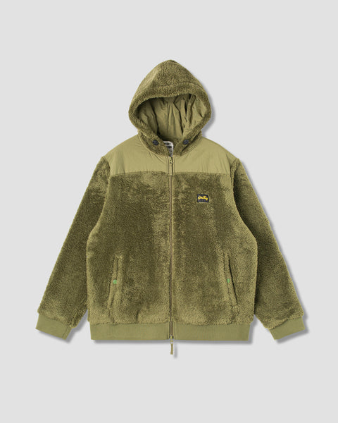 STONE ｜HOOD/ZIP-UP (60678 Brushed Cotton Fleece H Stone-Island-64220-Brushed-