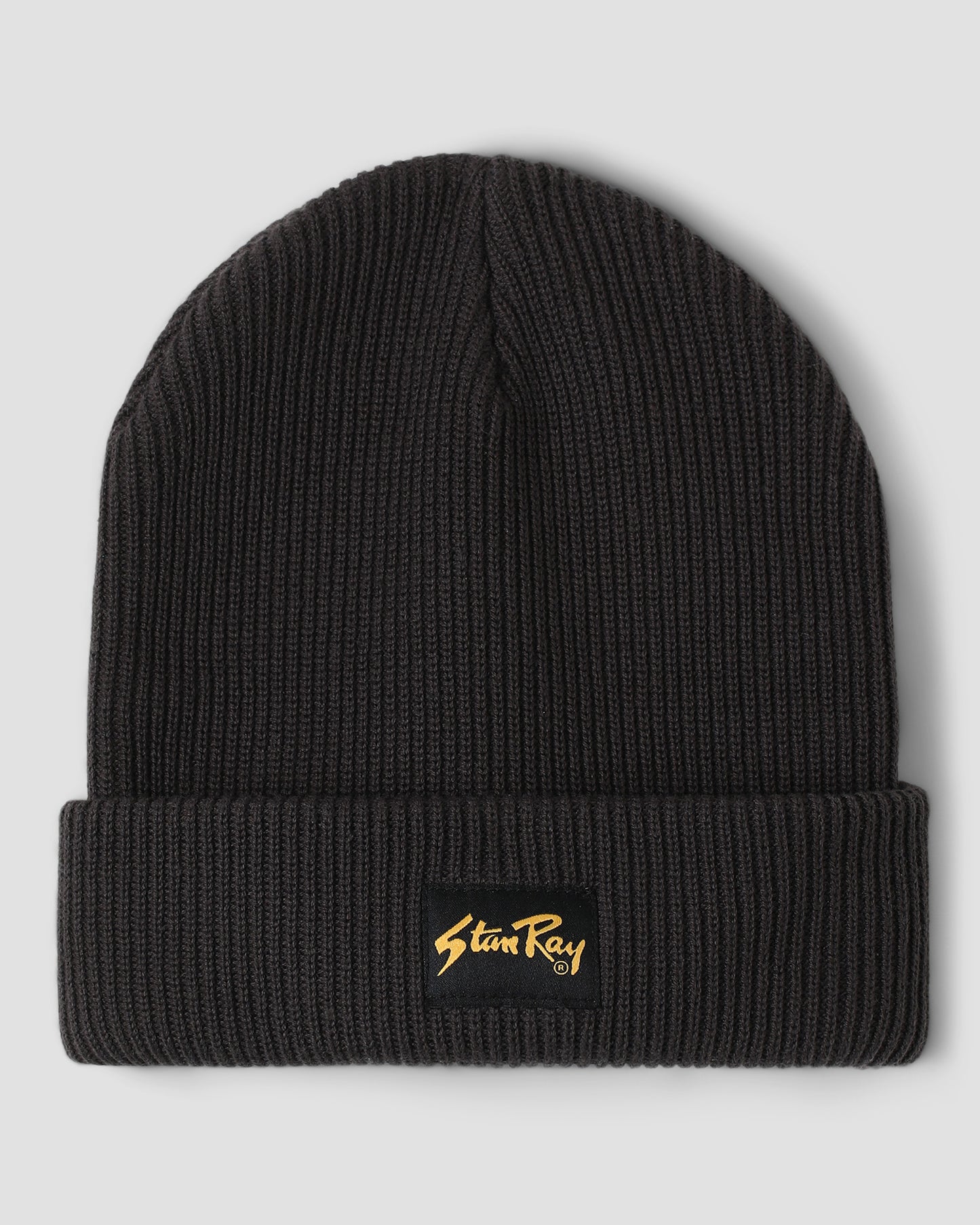 Fold Beanie (Washed Black)
