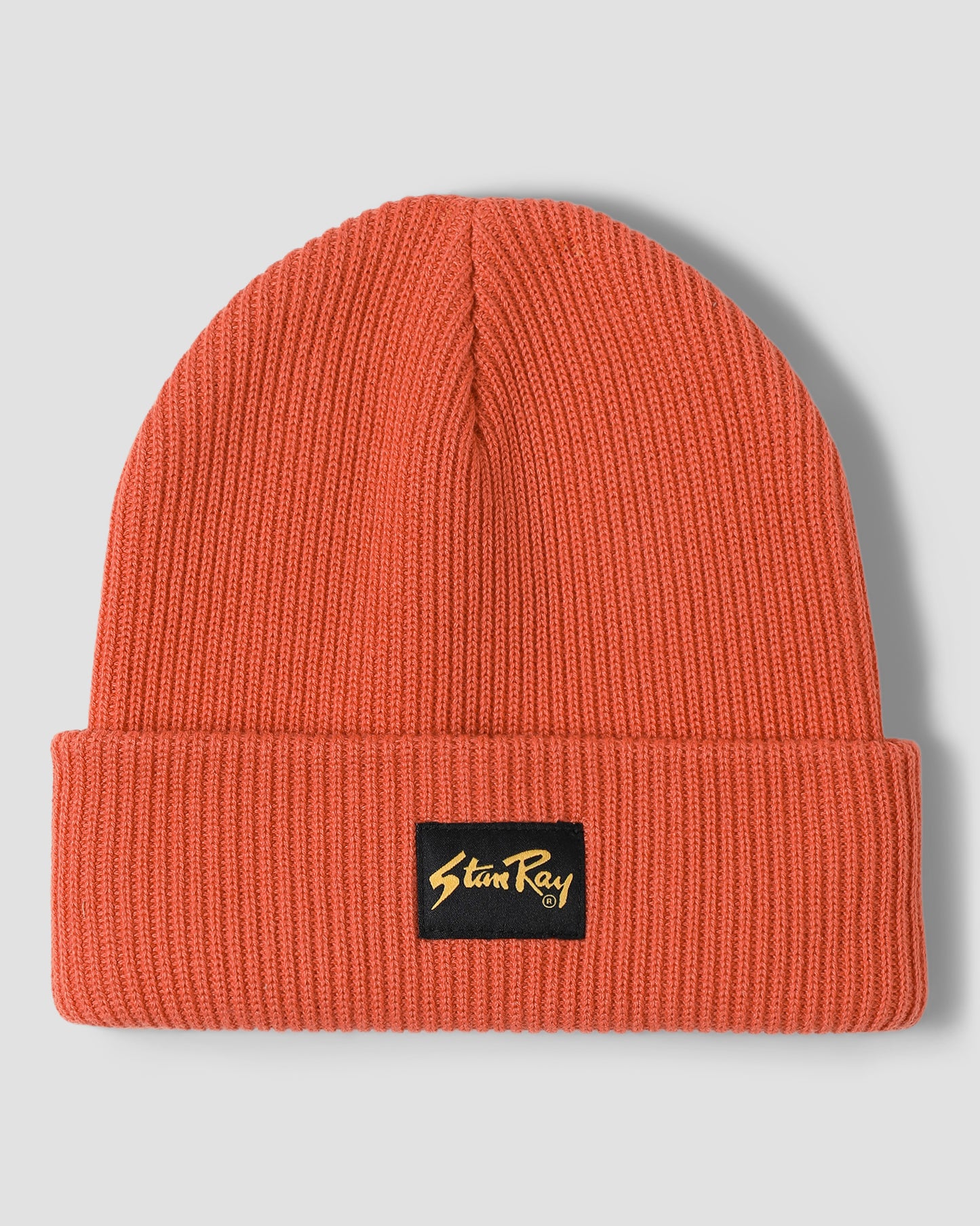 Fold Beanie (Washed Red)