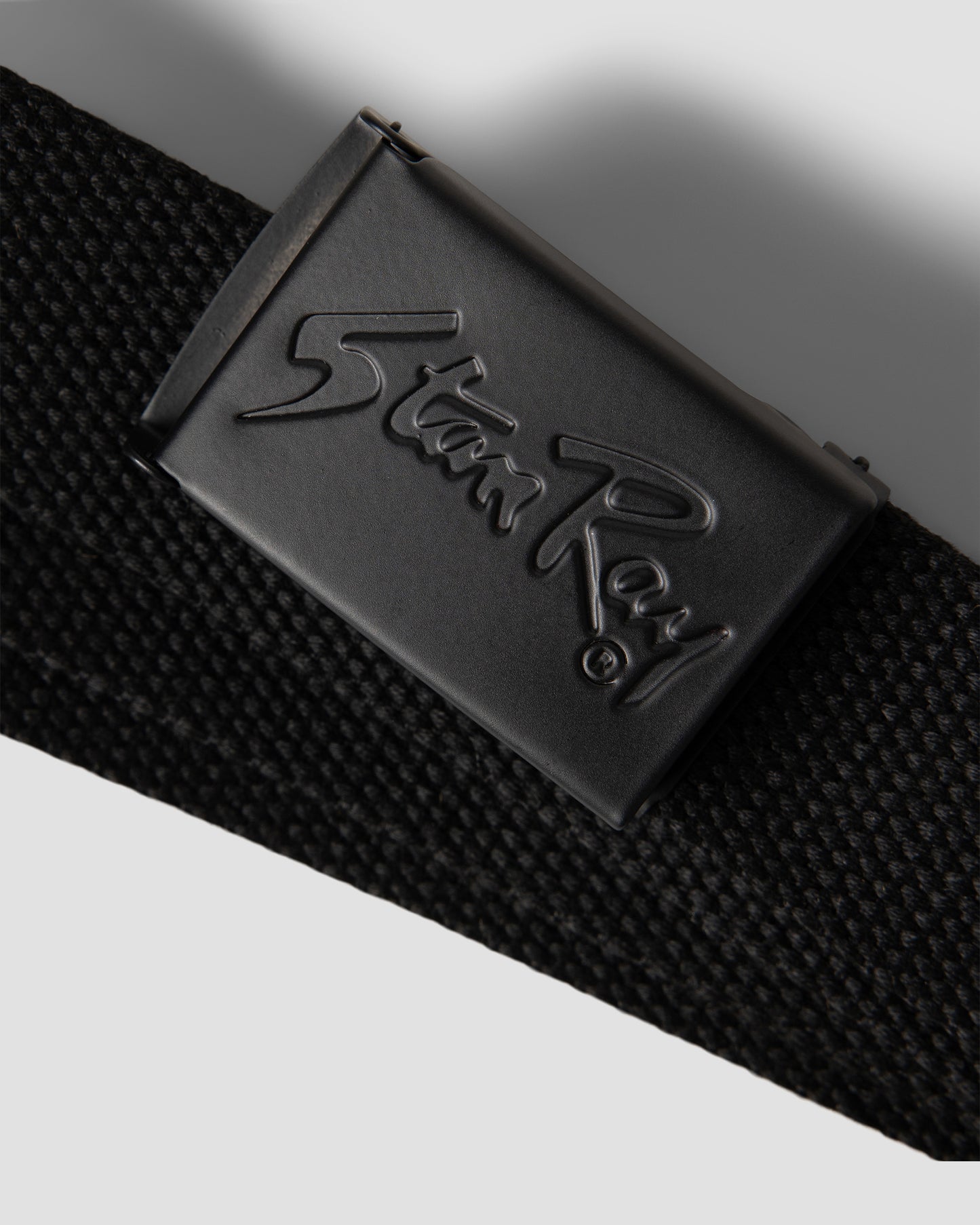 Heavy Duty Web Belt (Washed Black)
