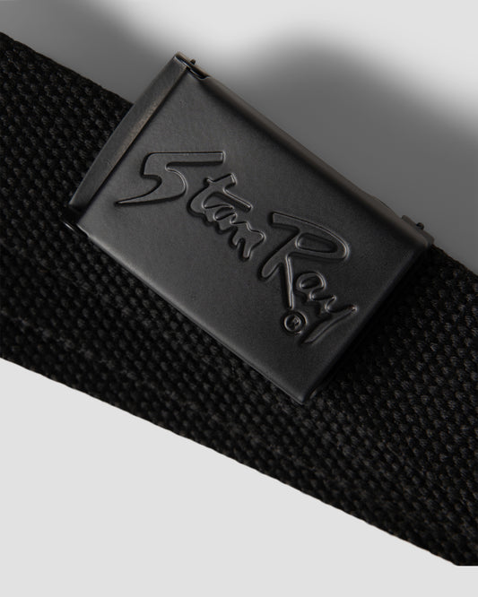 Heavy Duty Web Belt (Washed Black)