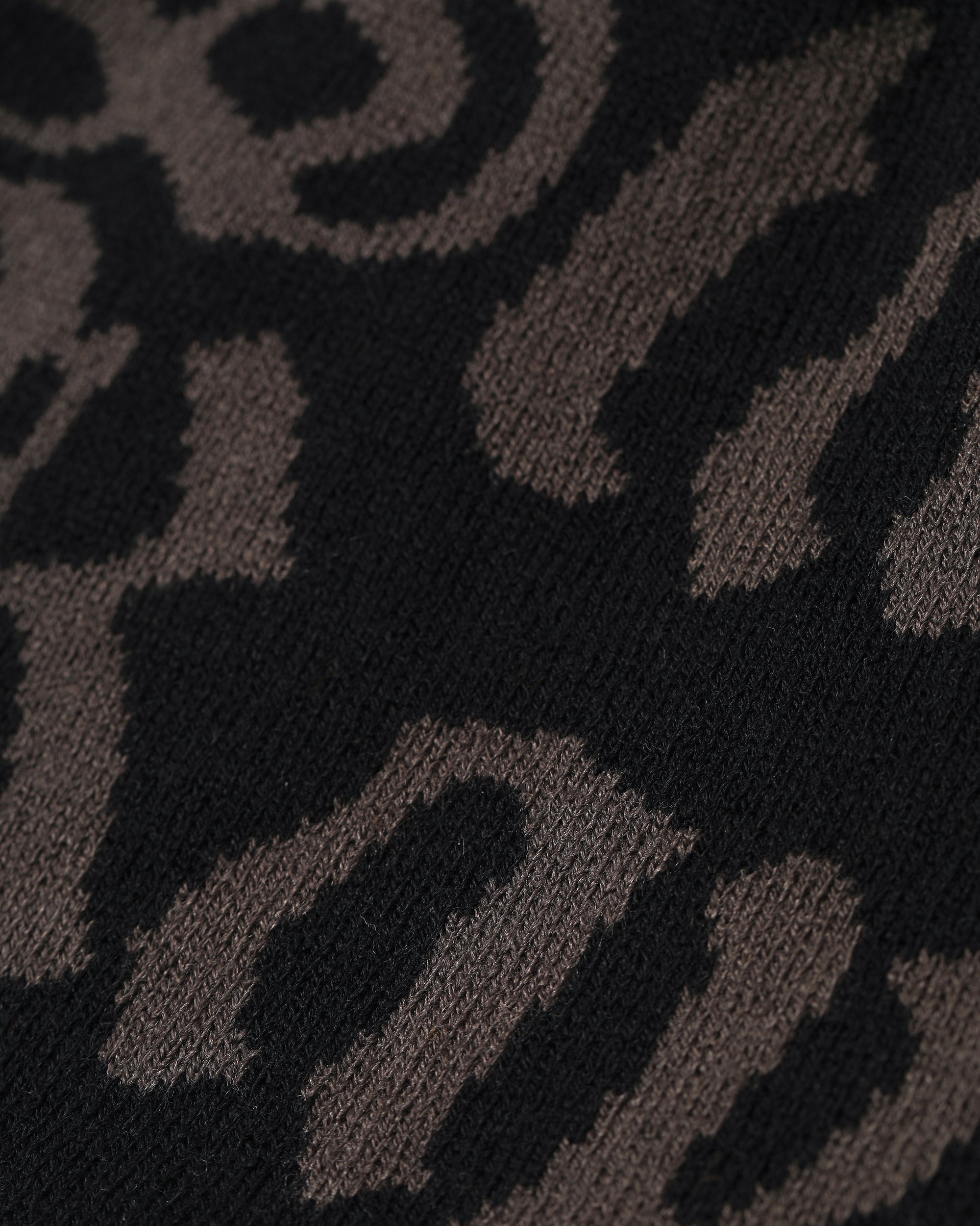 Jaquard Beanie (Black)