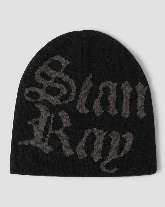 Jaquard Beanie (Black)