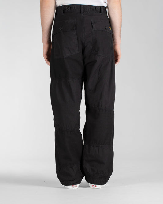 Pantalon K (mélange noir Rs/satin)