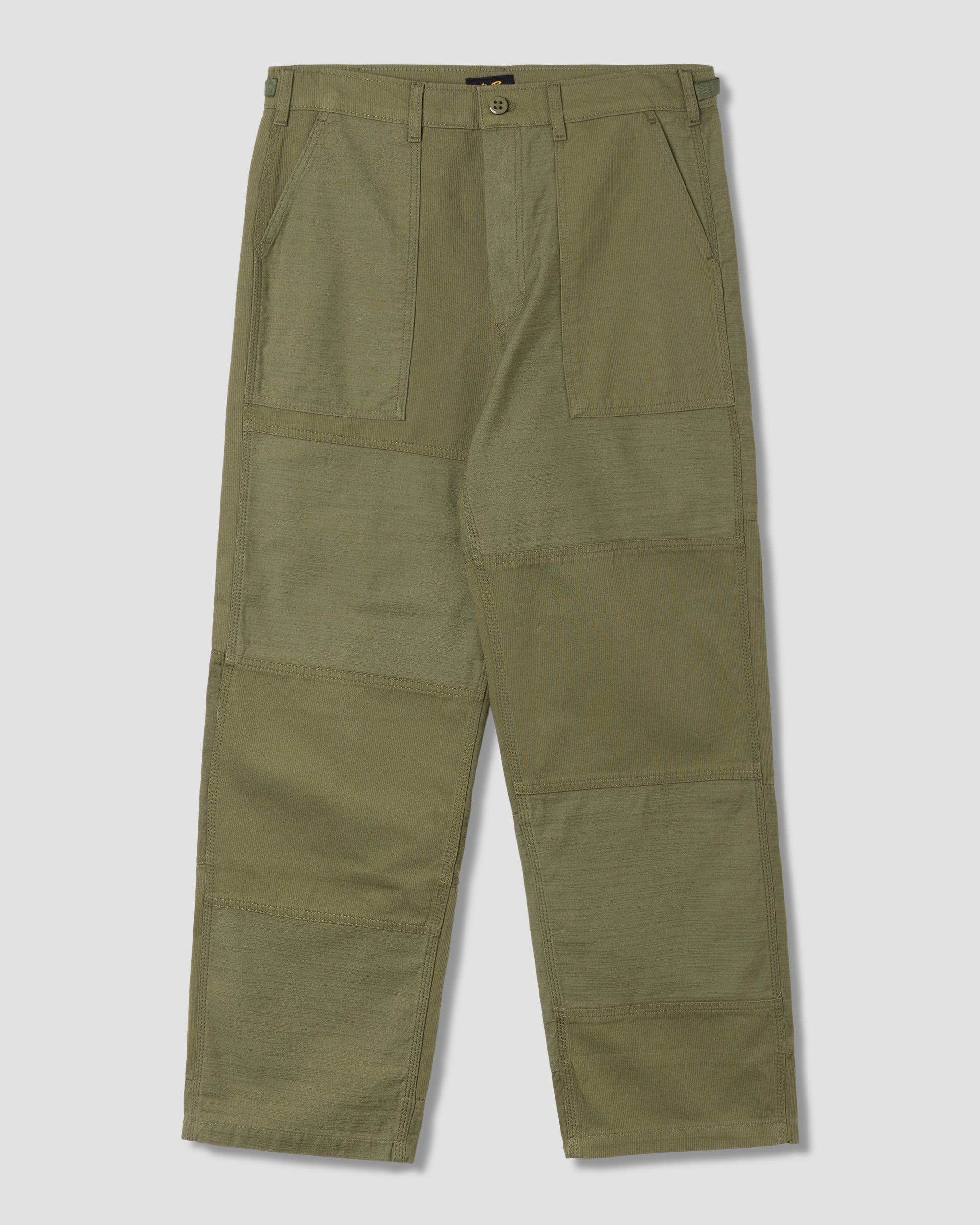 K Pant (Olive Poplin/Sateen)