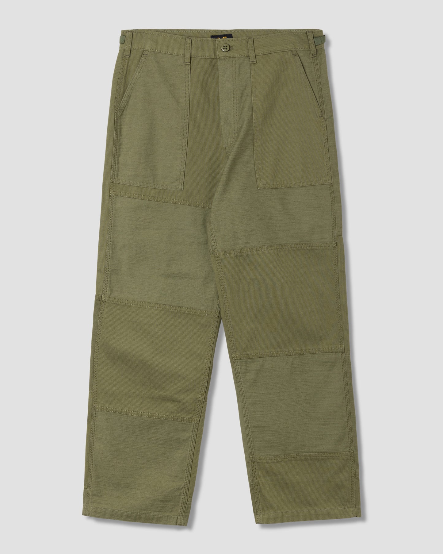 K Pant (Olive Poplin/Sateen)