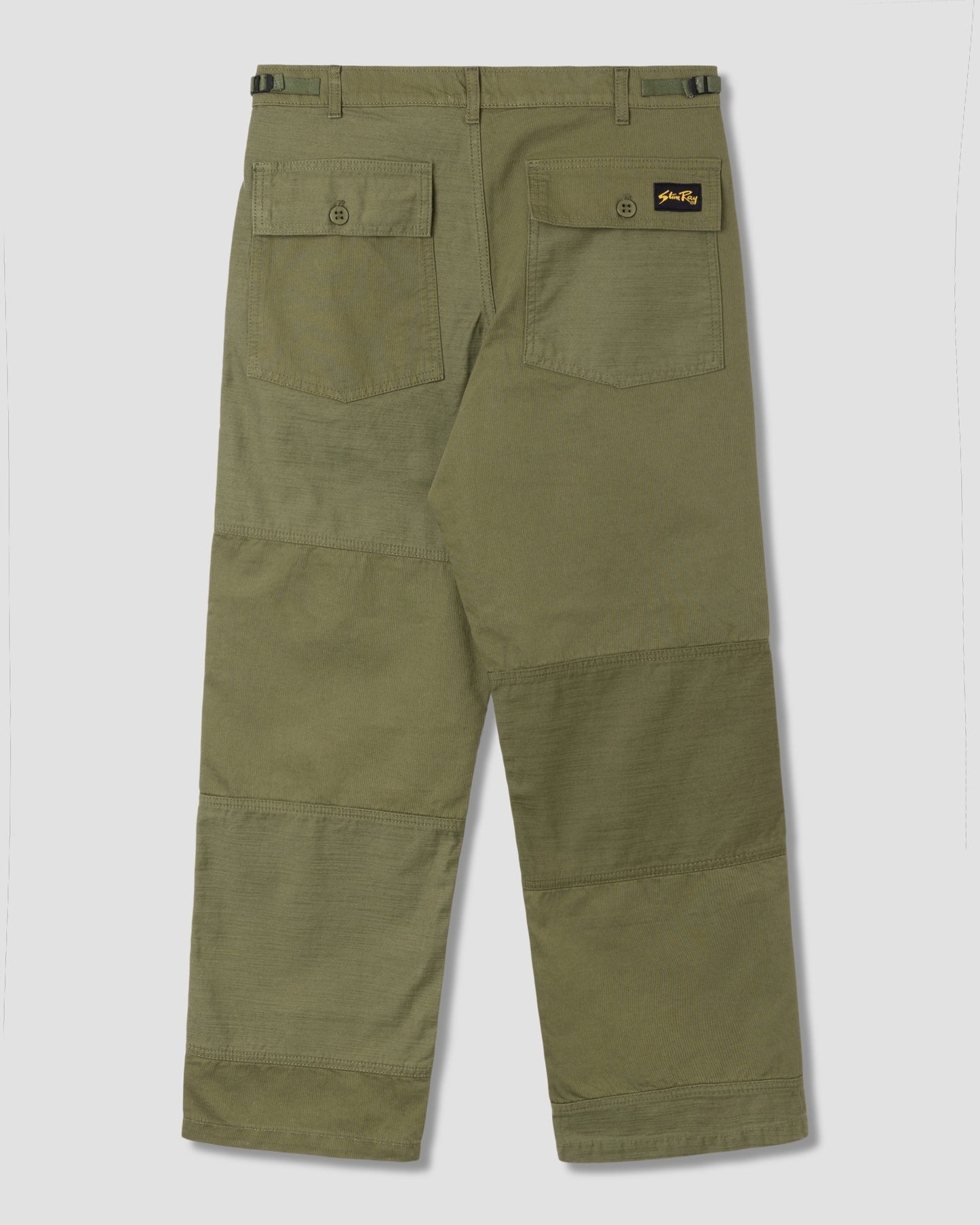 K Pant (Olive Poplin/Sateen)
