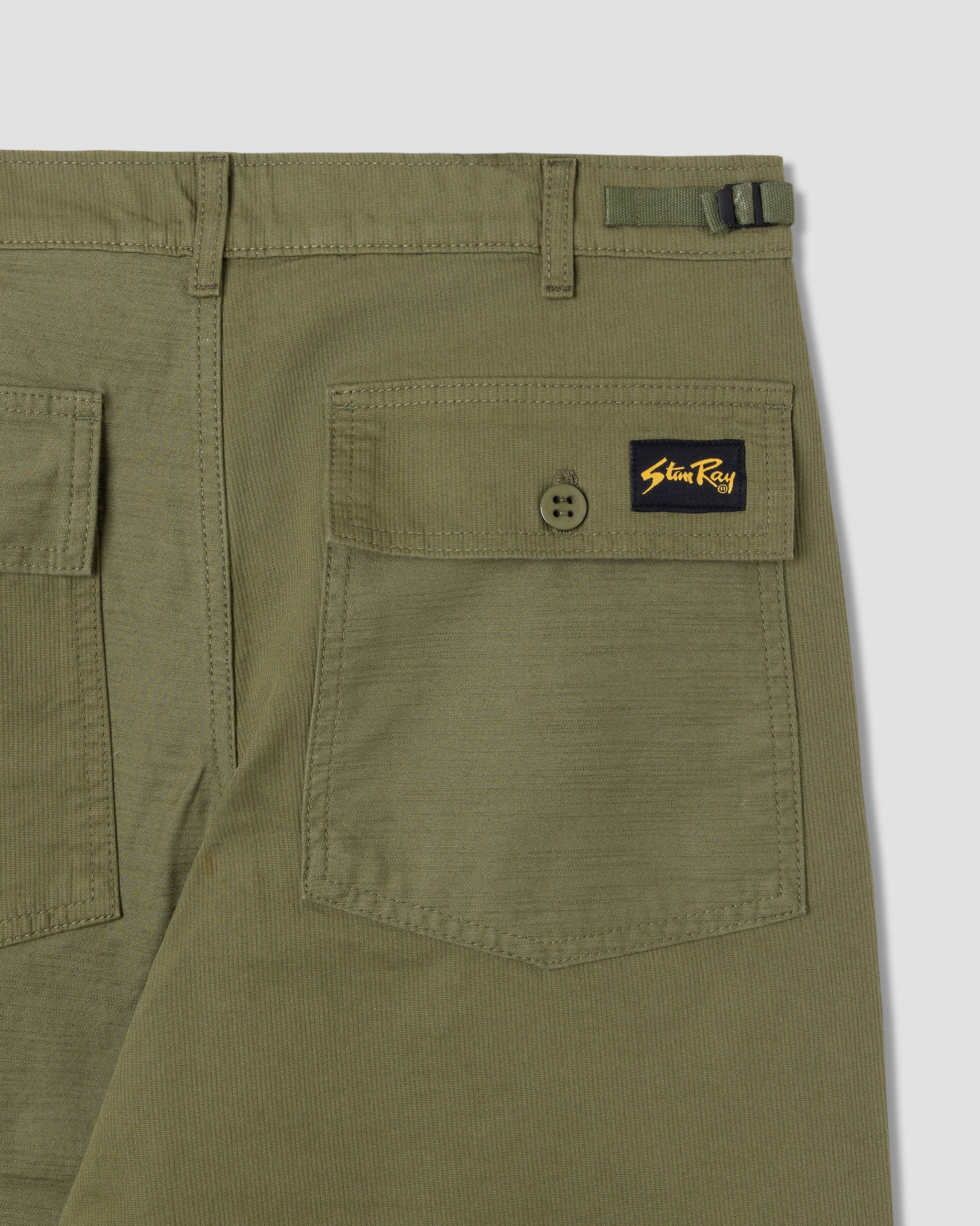 K Pant (Olive Poplin/Sateen)
