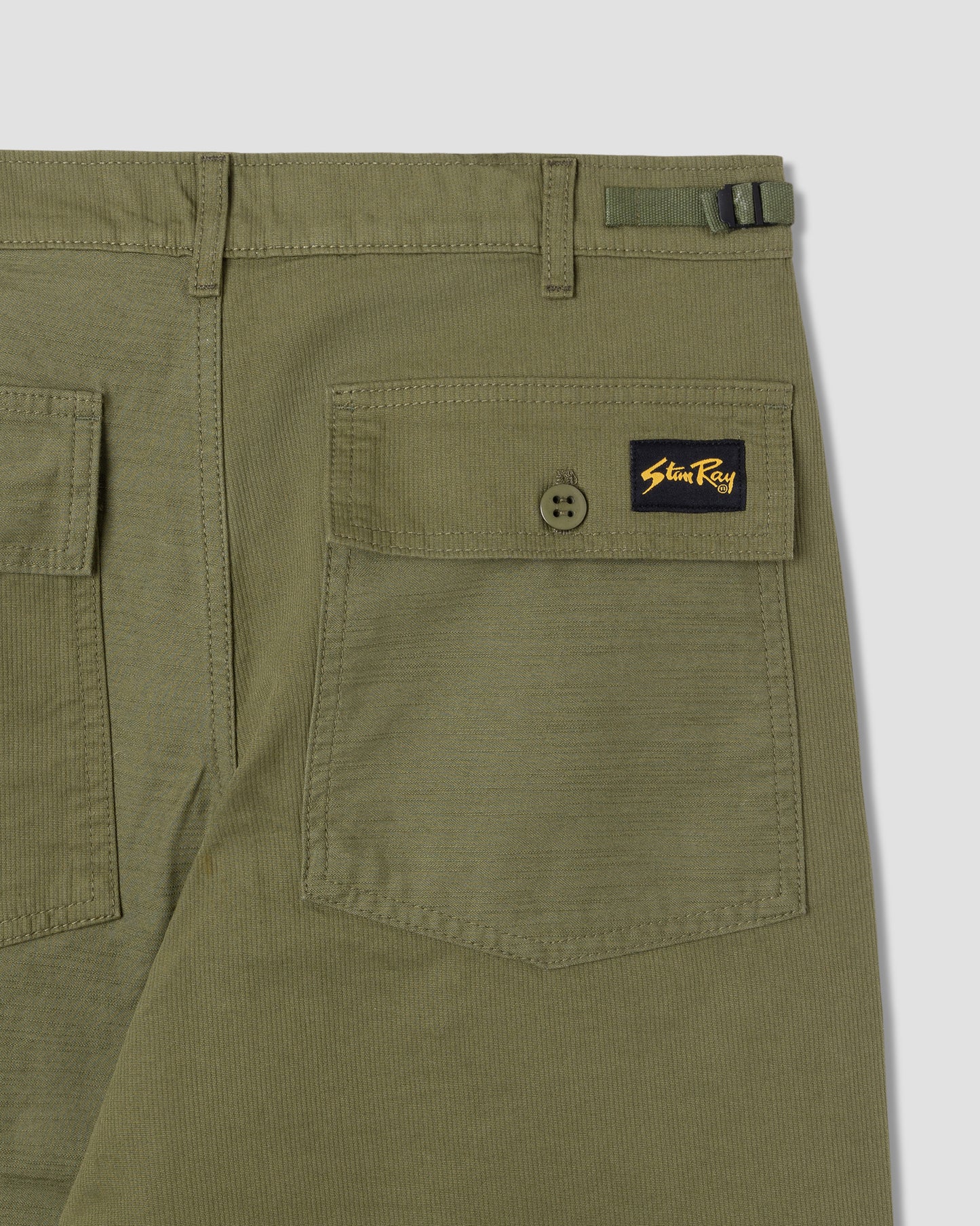 K Pant (Olive Poplin/Sateen)