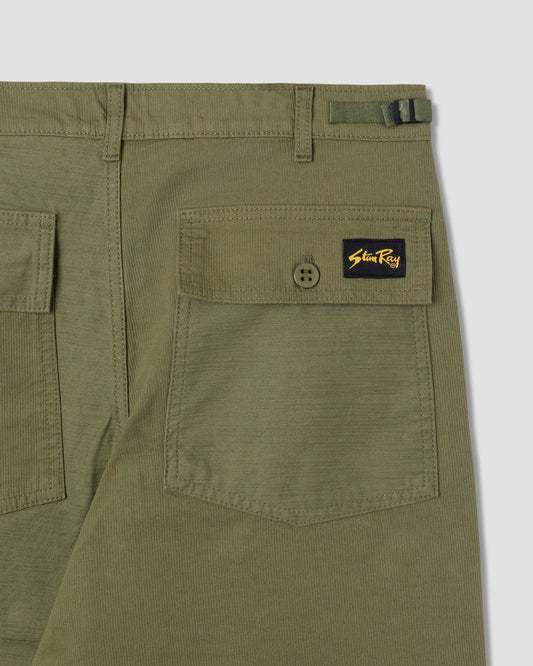 K Pant (Olive Poplin/Sateen)