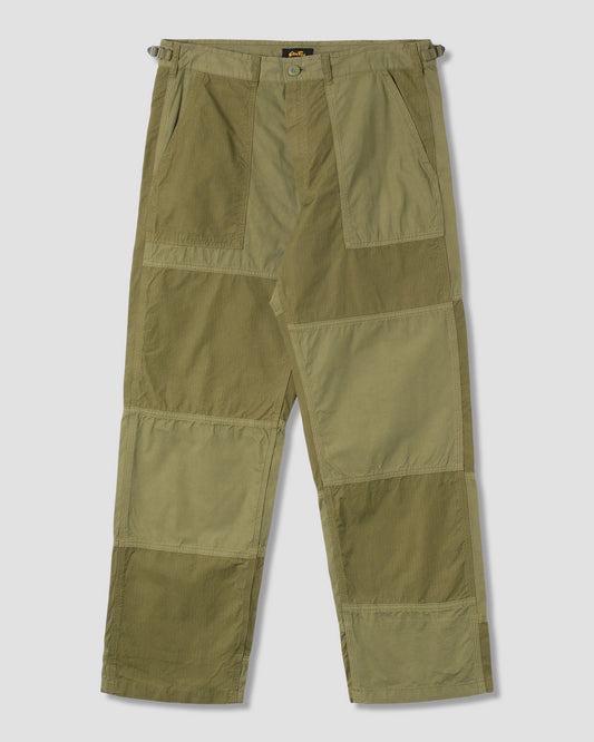 Pantalon K (mélange de popeline et de Rs olive)