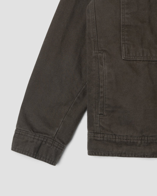 Lined Trucker Jacket (Charcoal Duck)