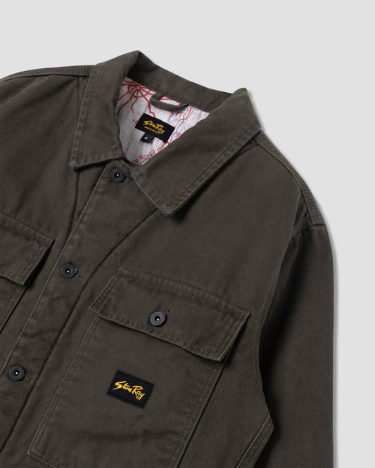 Lined Trucker Jacket (Charcoal Duck)