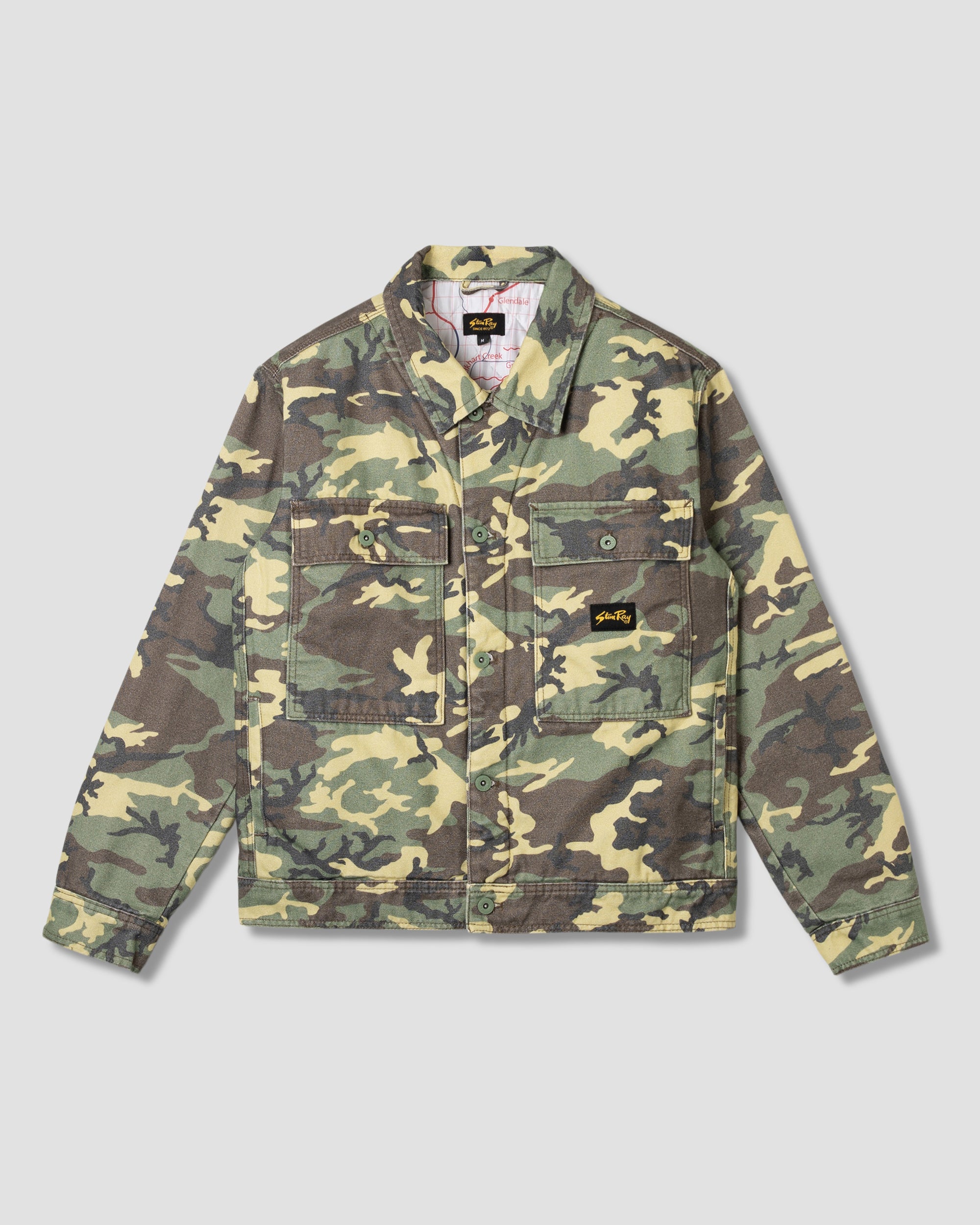 Lined Trucker Jacket (Woodland DPM Duck)