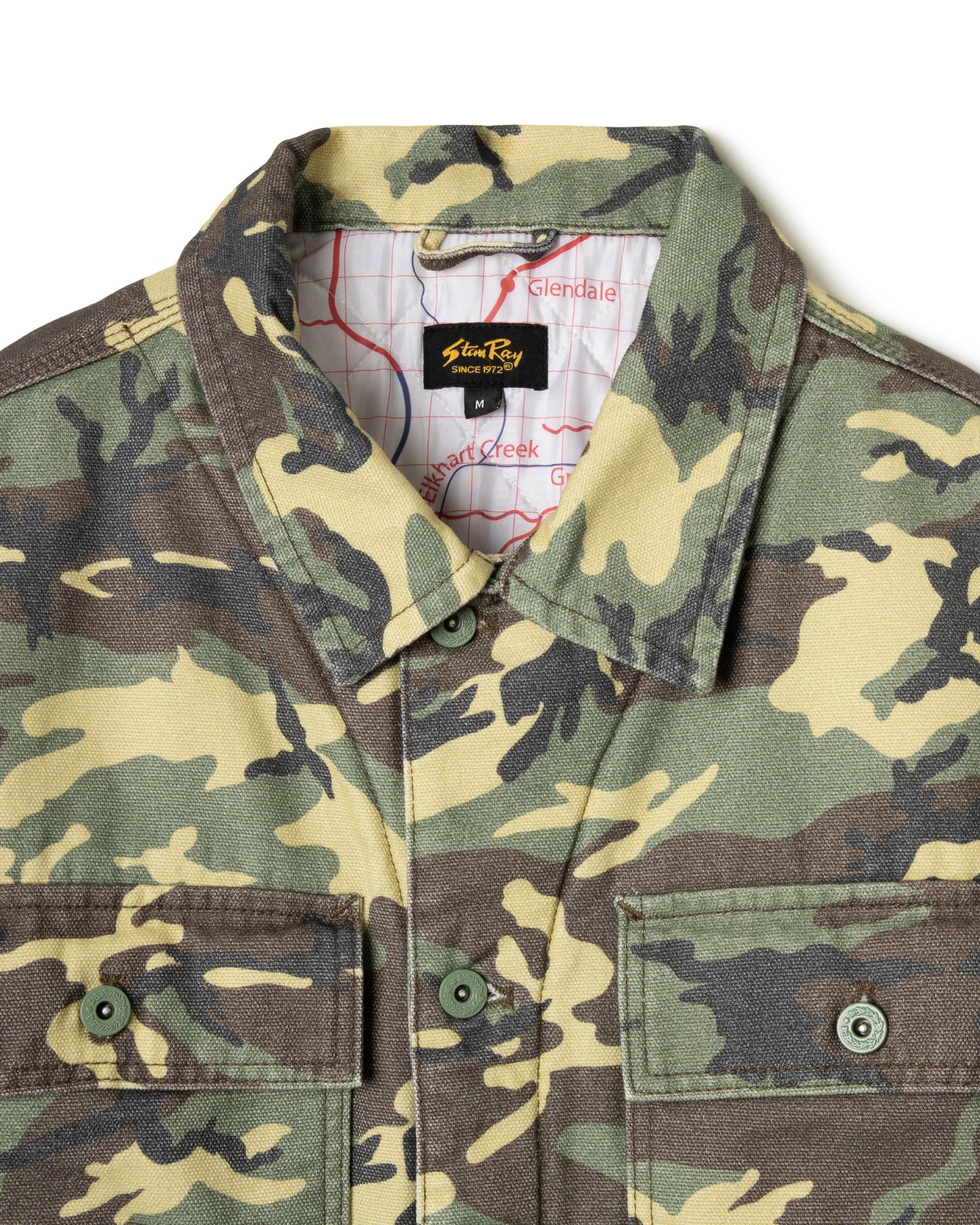 Lined Trucker Jacket (Woodland DPM Duck)