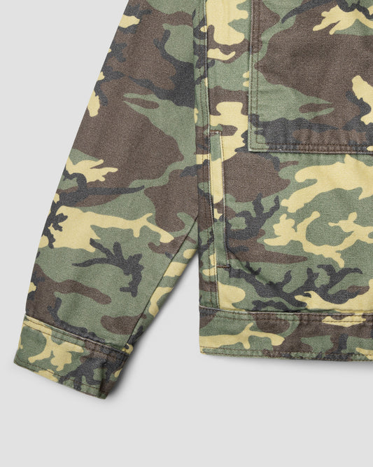 Lined Trucker Jacket (Woodland DPM Duck)