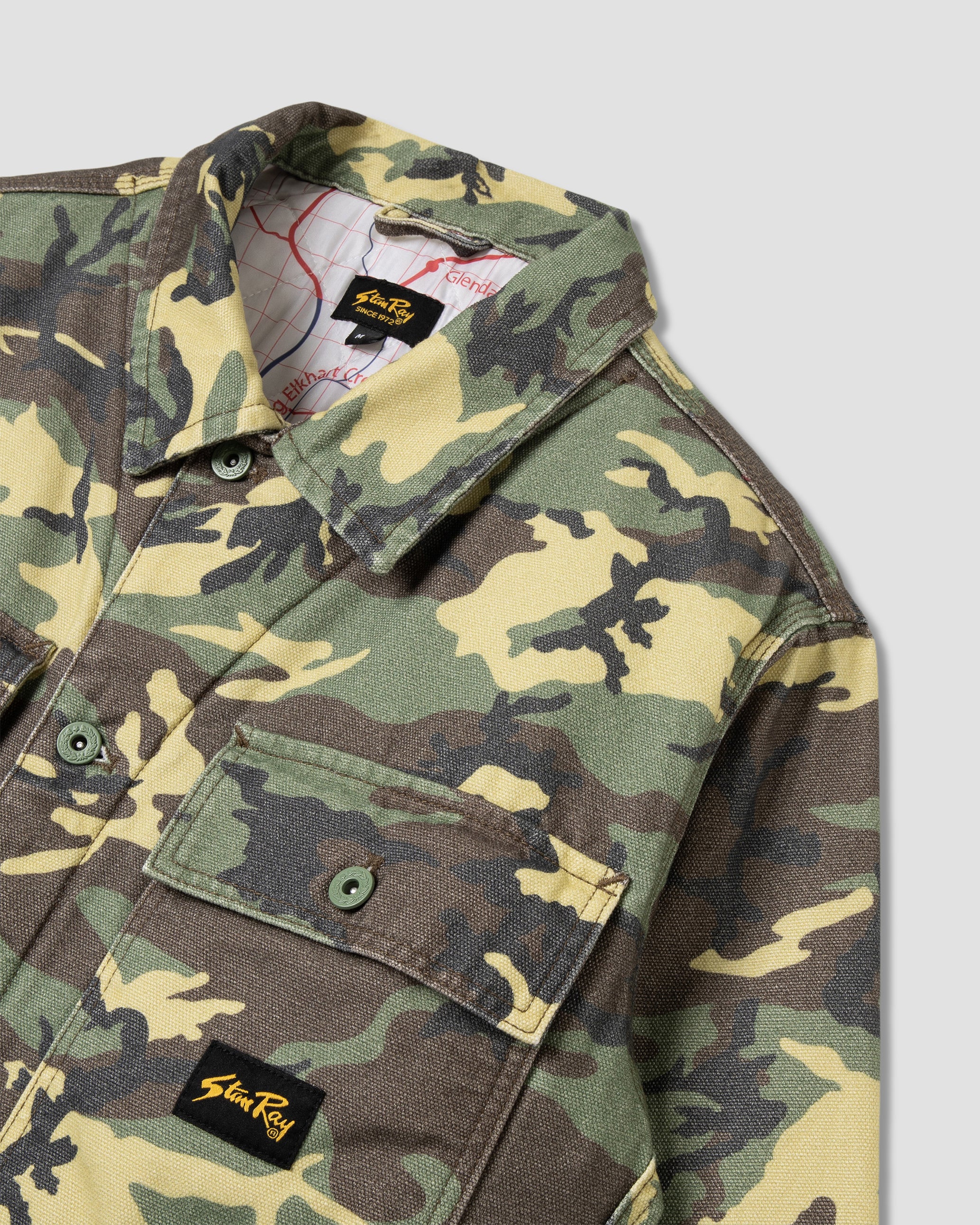 Lined Trucker Jacket (Woodland DPM Duck)