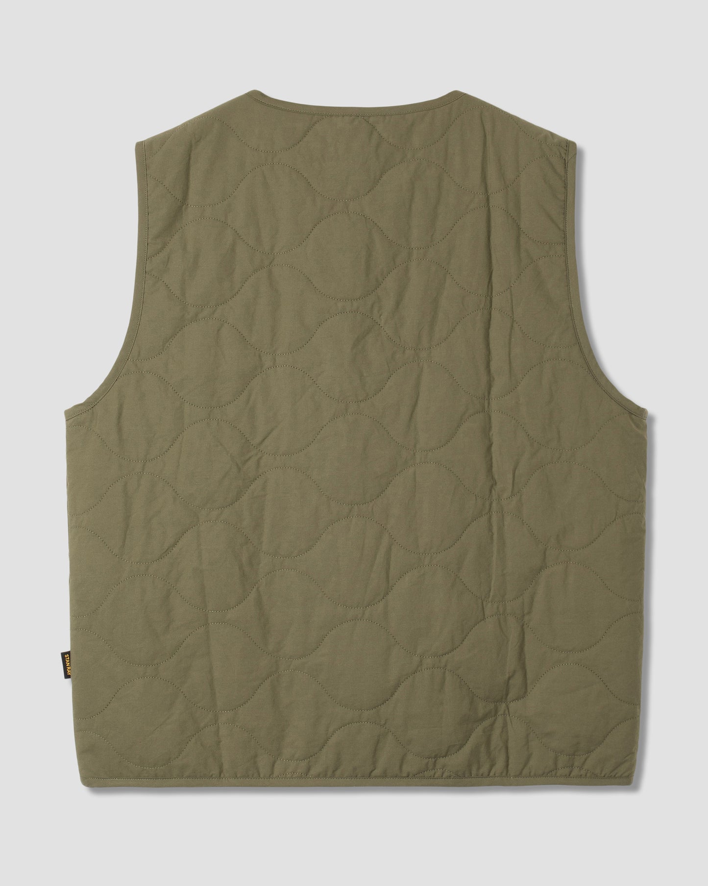 Gilet doublé (olive)