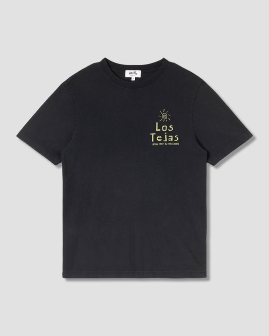 Los Tejas T-Shirt (verwaschenes Schwarz)