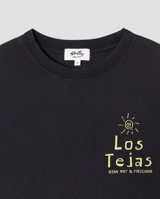 Los Tejas T-Shirt (verwaschenes Schwarz)