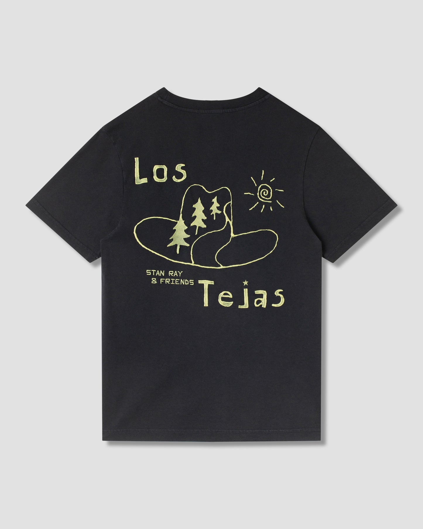 Los Tejas T-Shirt (verwaschenes Schwarz)