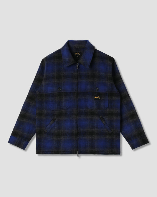 Mackinaw Jacket (Navy Plaid)