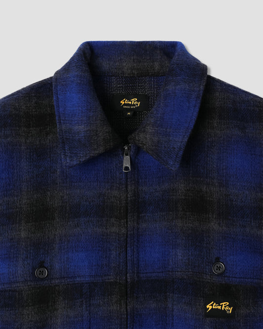 Mackinaw Jacket (Navy Plaid)